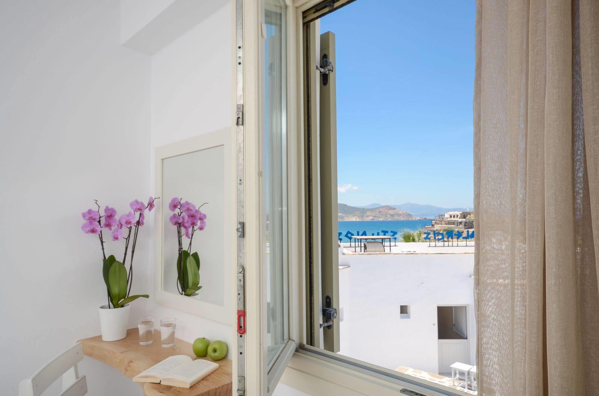 Soula Naxos Hotel Naxos City Bagian luar foto