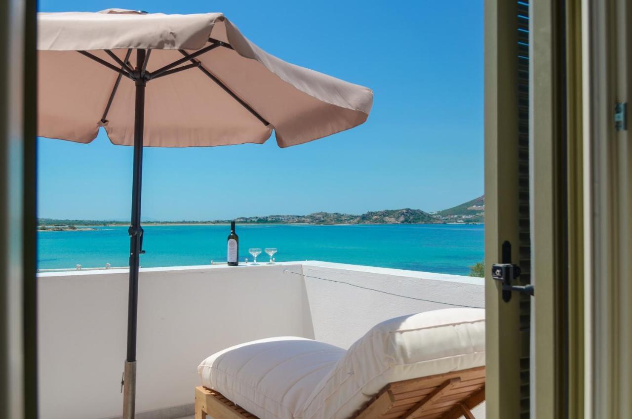 Soula Naxos Hotel Naxos City Bagian luar foto
