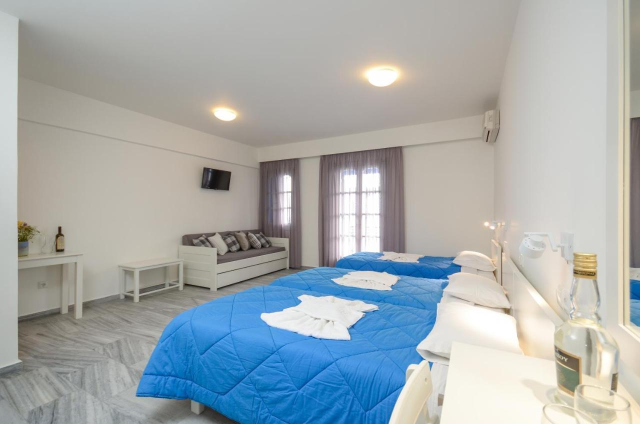 Soula Naxos Hotel Naxos City Bagian luar foto