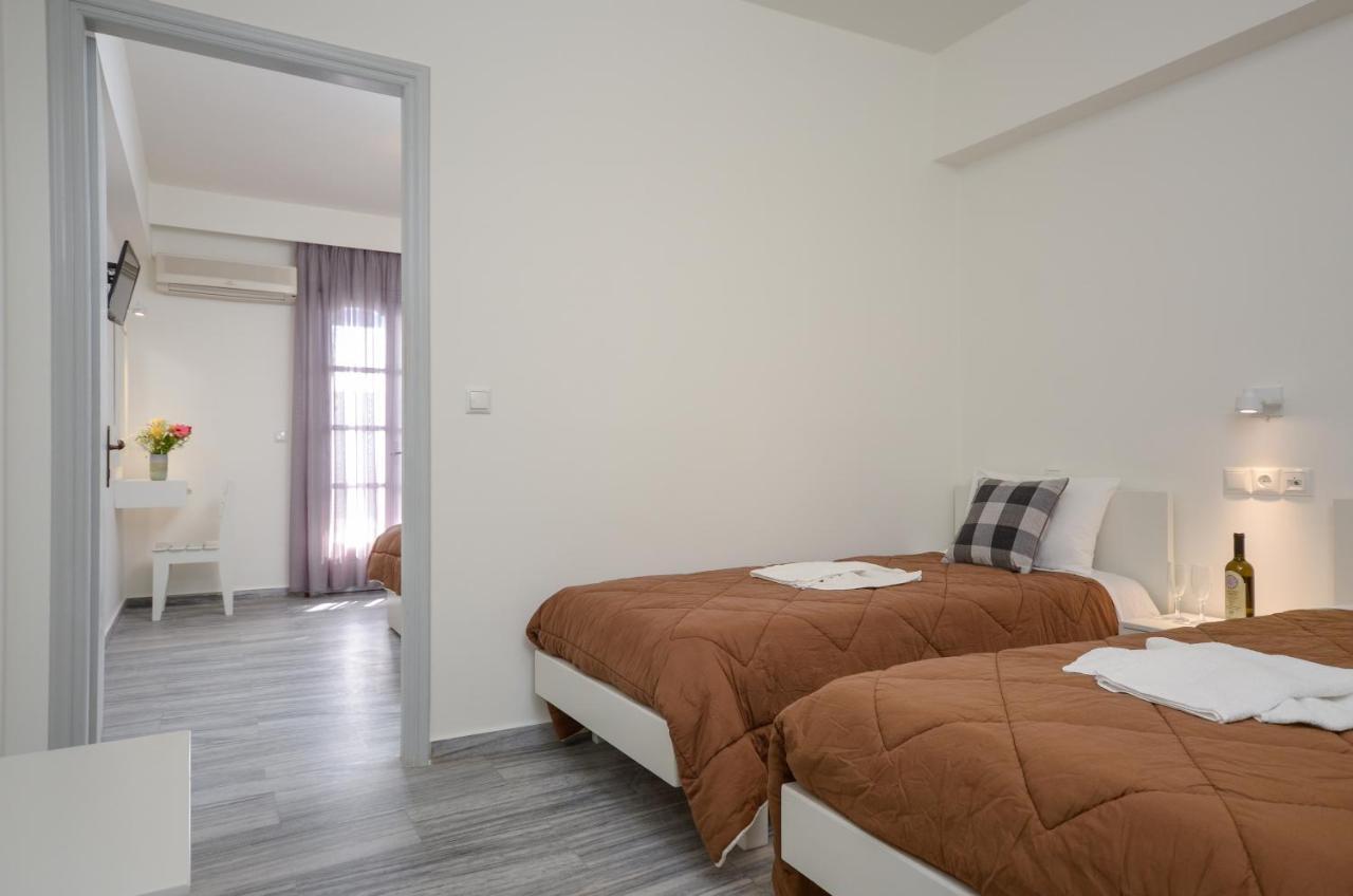 Soula Naxos Hotel Naxos City Bagian luar foto