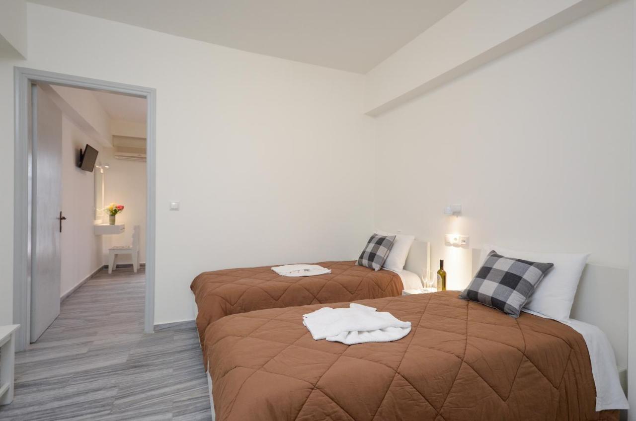 Soula Naxos Hotel Naxos City Bagian luar foto