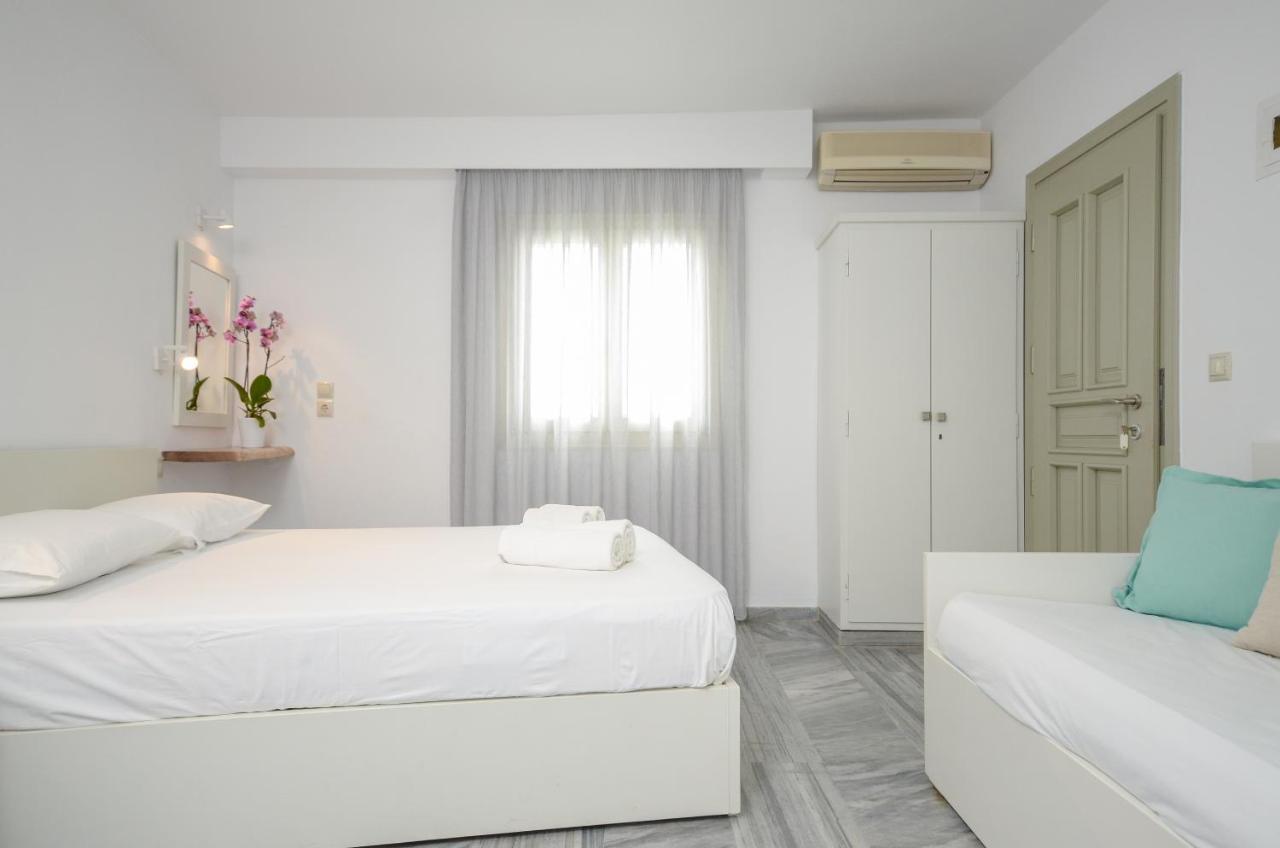 Soula Naxos Hotel Naxos City Bagian luar foto